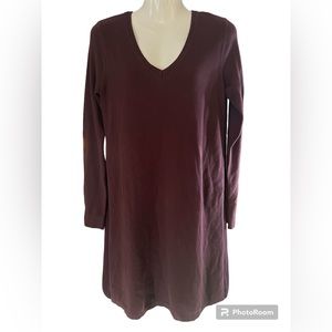 NWOT LOFT V Neck Dress. Lightly lined.